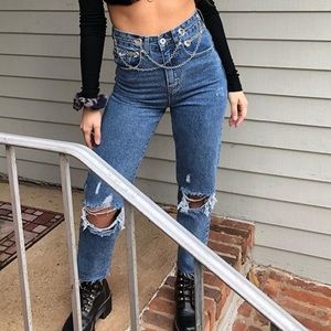 Custom Chain jeans